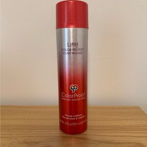 OPENED ColorProof Lift It Mousse Color Protect Root Boost 9 oz.
